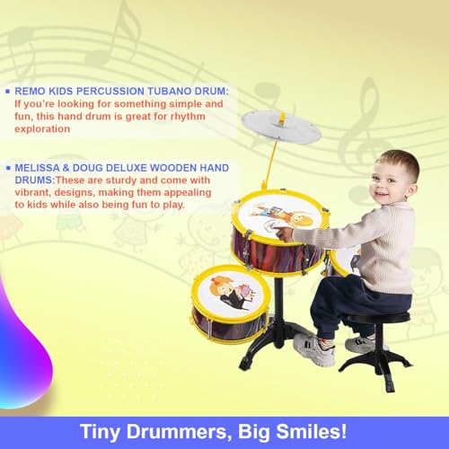 Image of Prime Toys for Kids Playing (Drum Set for Kids)