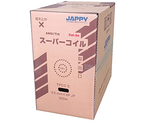 JAPPY Cat.5e LANケーブル 300m Amazon.co.jp: JAPPY Cat5e LANケーブル ピンク色 TPCC5 0.5 MMX 4P JP