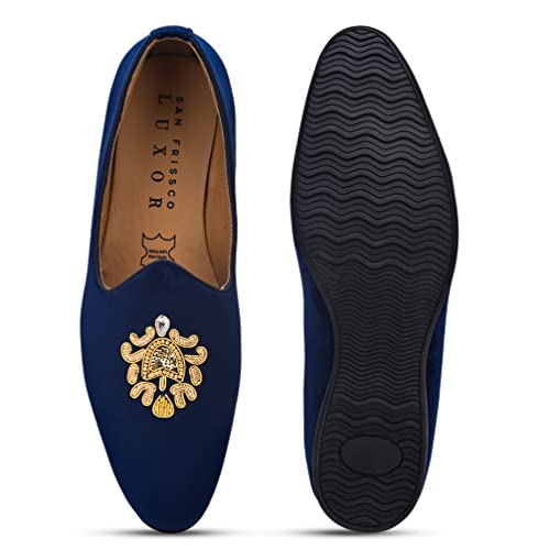 Image of San Frissco Men's Woven Design Loafer Lightweight Woven Moccasins Formal, Casual Driving Shoes for Men /Synthetic Leather /Cushioned Footbed Designed for All Seasons