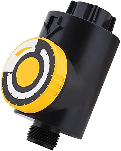 Flowmeter Garden Hose Water Timer Gallons Liters Gauge Automatic Shut-Off Hose Timer Water Timer for Garden Hose Irrigation Timer Watering Timer Water Hose Timer Watering timers Drip Irrigation Timer