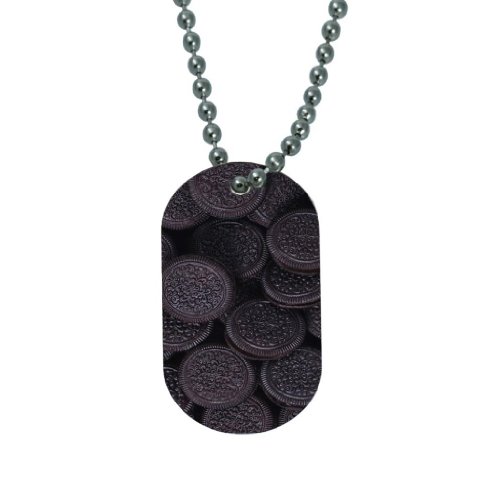 oreo dog tag