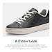 COACH High Line Sneaker Coated Canvas Charcoal/Black 8 B