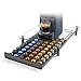HiveNets Nespresso Kaffee Kapsel Halter Kapselständer Kapseln Hartglas Schubladen Organiser für 60 Stück