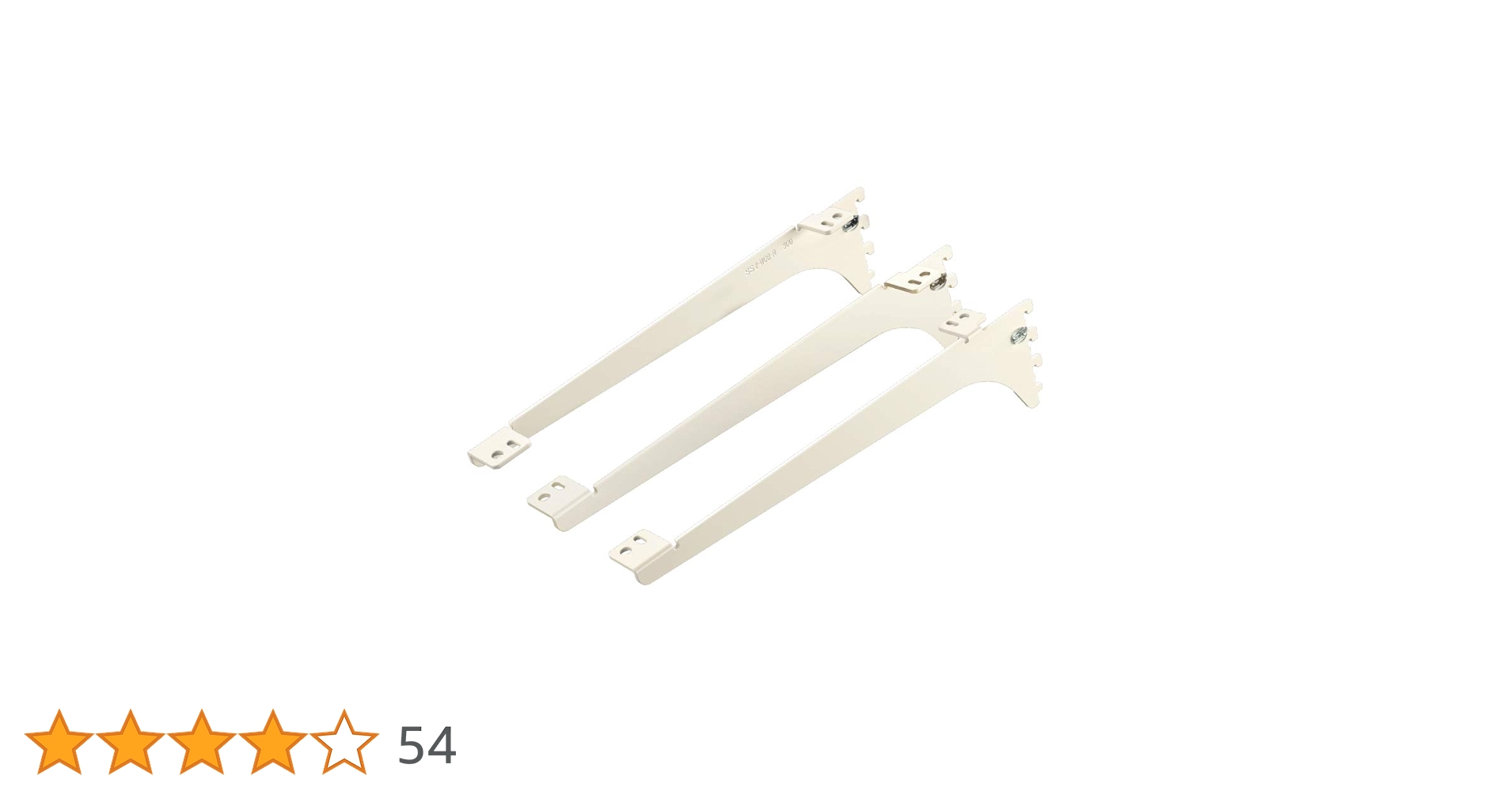 Amazon | 南海プライウッド アームハング棚柱SS 棚受(木質棚板用) SS