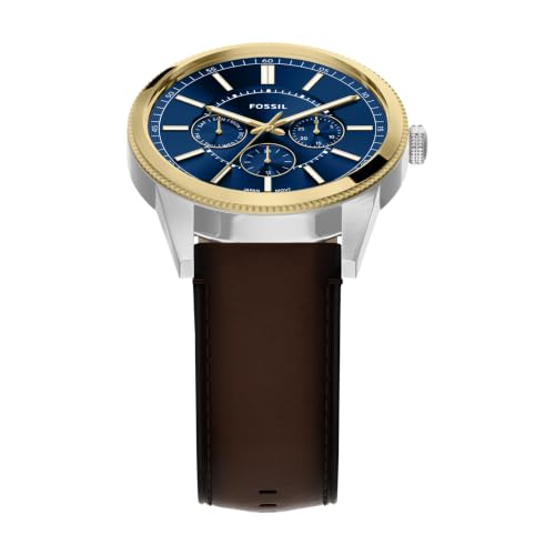 Image of Fossil Men's Watch, Pearson Multifunction Stainless Steel Watch for Men