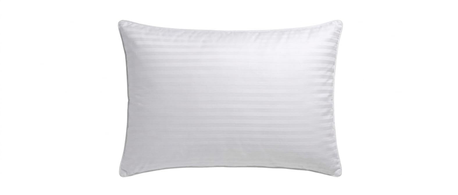 Pro Home Stripe Pillows 1 Pack – Ideal for Side Sleepers, Supports Neck & Shoulders, Hotel Quality Comfort, Fluffy Yet Supportive Pillows for Deep Sleep (1) — image 1