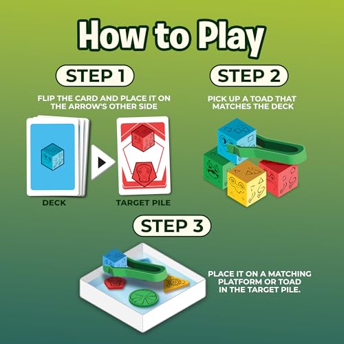 Topple Toads juego de equilibrio para 2-4 jugadores miniatura 4