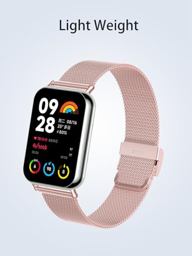 Correa metálica reemplazo Xiaomi Smart Band 9 Pro miniatura 3