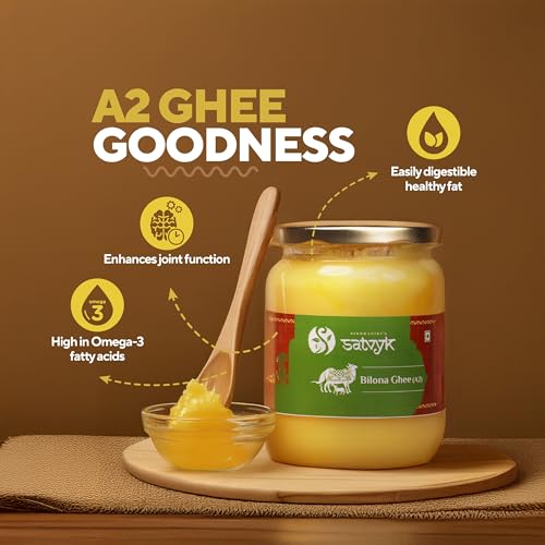 Image of Siddhagiri'S Satvyk Organic Desi Gir Cow Ghee, 1000 Ml