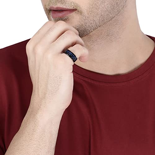 Stainless Steel Dragon Celtic Band Set Rings