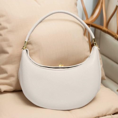 Crescent Crossbody Bag, Shoulder Moon Bags for Women, Underarm Small Purse with Magnetic Buckle4