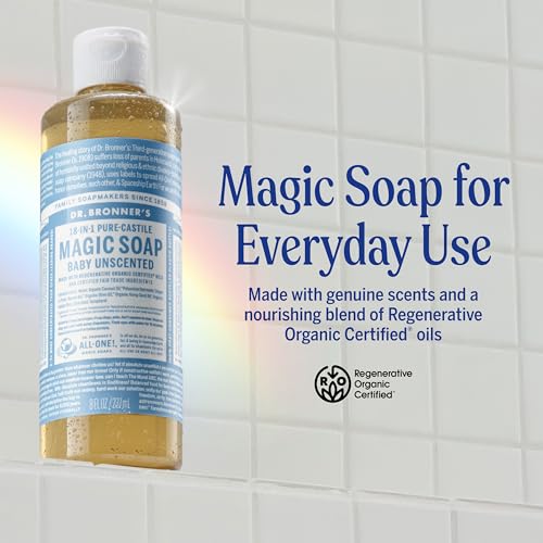 Dr. Bronner's - Magic Pure-Castile Soap Organic Baby Mild - 8 oz