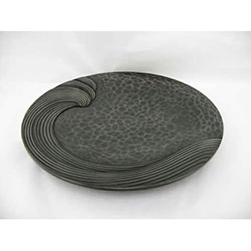 鎌倉彫博古堂 平皿 「波」