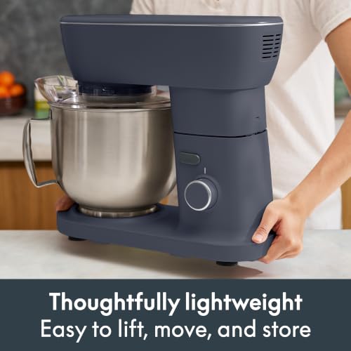 Image of bella STIR 5.3Qt Tilt-Head Stand Mixer, 12-Speed Countertop Mixer, Oatmilk