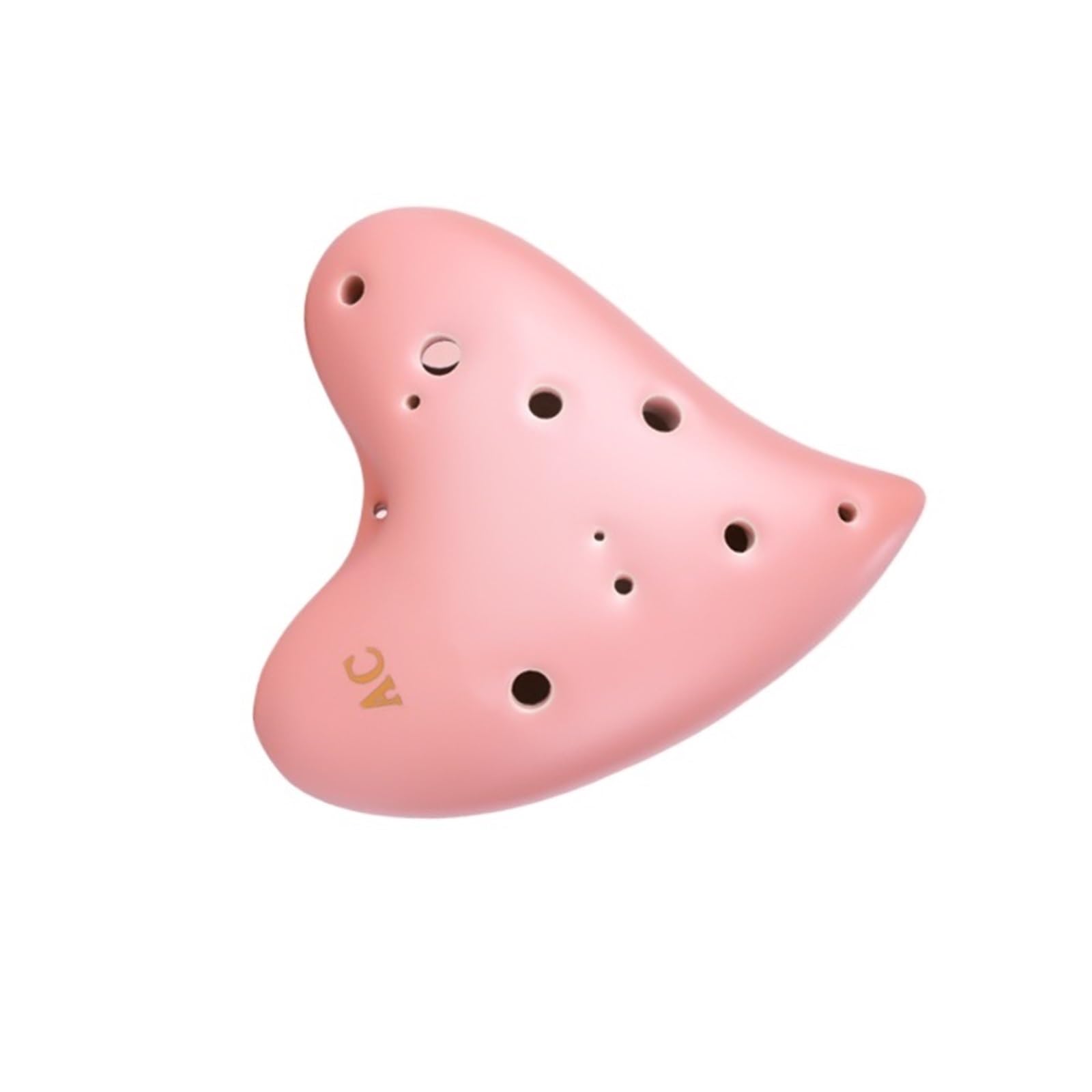 Ocarina Pour Débutants 12 Trous AC Alto C Clé Couleur Instrument De Jeu(Pink,Bag1)