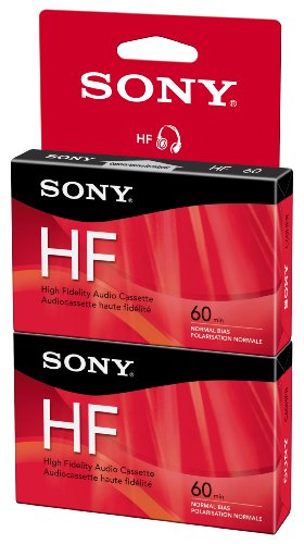 Sony C60HFR/2 60 Minute HF Audio Tape (Hang Tab)