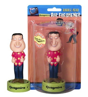 Family Guy Quagmire Bobble Breeze Bobble Head Air Freshener