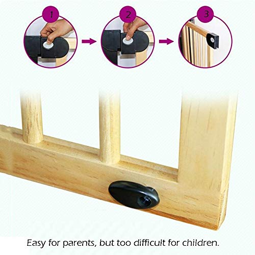 Parcs pour animaux de compagnie et barrière isolation escalier extensible - 6
