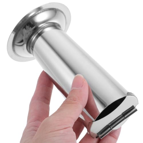 Gatuida Edelstahlgefäß Für Pinzetten Sterilisatorflasche Und Instrumentenhalter Multifunktionale Medizinische Aufbewahrung Kompakt Und Leicht 4.5X2.8X7.9 Zoll