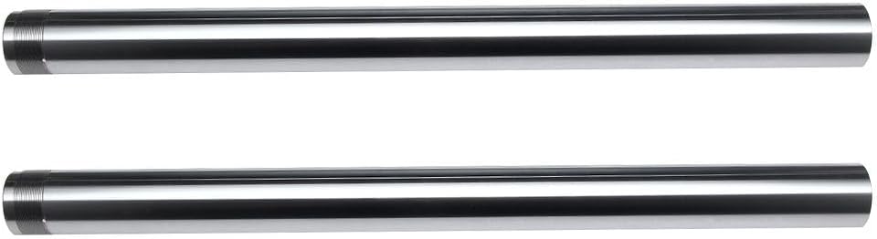 Front Inner Fork Tubes Shock Pipes Silver Pair for BMW R1200RS 2015 2016 2017 2018 46x585mm