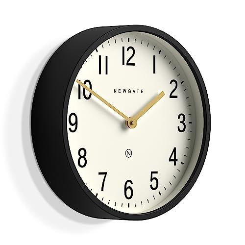 NEWGATE® Master Edwards wall clock, Black, 30 x 30 x 7 cm - Image 2