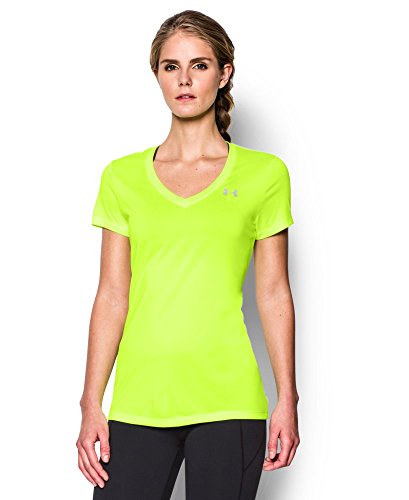 Image of Under Armour Womens Tech V-Neck Twist Short-Sleeve T-Shirt