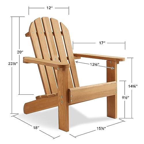 Casafield ACH-K2421-NAT_2 Children'S Adirondack Chairs thumb #2