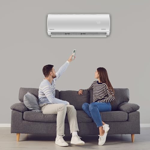 Diamante Essenza 11,500 BTU 17 SEER2 115V High-Wall Ductless Mini-Split Air Conditioner Inverter Heat Pump with 16 Ft. Kit