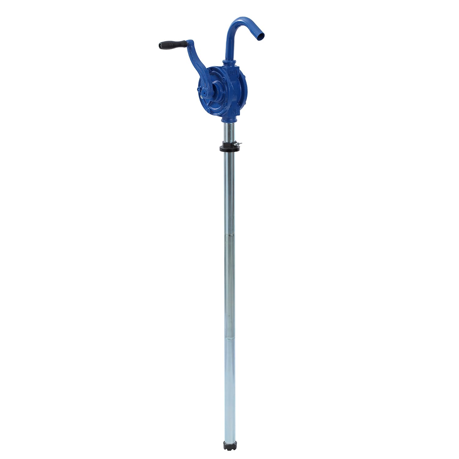 KATSU Tools Bomba Manual para Bidón de Aceite de Hierro Fundido, Bomba Rotativa para Diésel con 3 Tubos de Succión, para Taller y Garaje 481306
