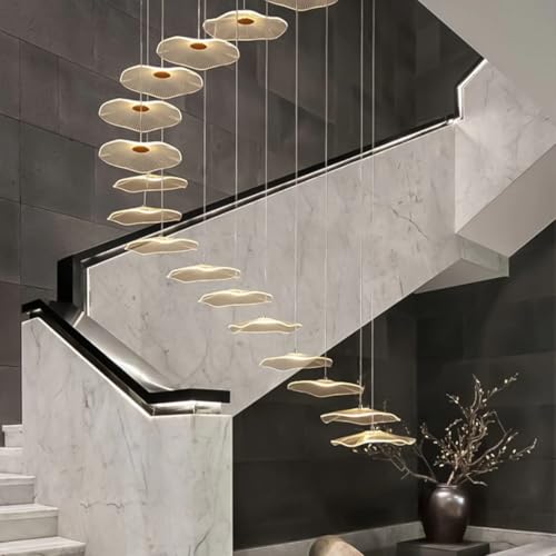 Harold Electricals Jelly Fish Acrylic Chandelier, French Gold Han...