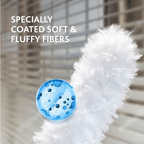 O-Cedar Flex & Catch Heavy Duty Dusting Kit with 3 Disposable Duster Refills | Extendable 3 Ft Handle with Stay-On Duster Hook | Traps 3X More Dust Than Feather Dusters - image 7