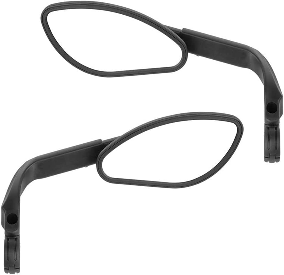 YuanDiann Retractable Bike Mirror HD Wide Large Stainless Steel Mirror