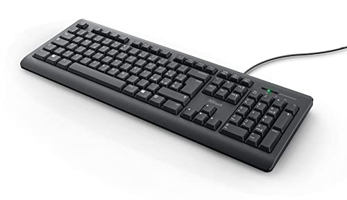 Taro Tastiera USB Cablata, Layout Italiano QWERTY, Tastiera PC con Filo per Computer/Laptop/Notebook, Mac/Windows, Cavo di 1.8 Metri, Resistente ai Liquidi, Ergonomico - Nero - Tastiera gaming - Immagine 6
