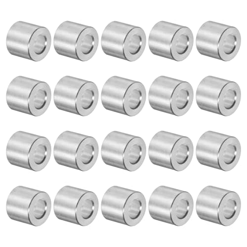 Sourcing Map Aluminium-Abstandsschrauben 20 Stück M5