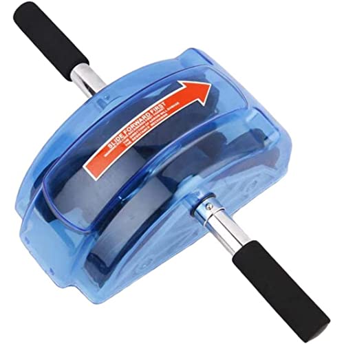 Rachlicy Bauchroller AB Roller ABS Rad Übung Rad Bauchrolle Fitnessausrüstung und Bauchmuskeltrainer für Starke Schultern/Arme/Rücken/ABS für Frauen und Männer 01 Schwarz