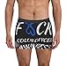 LKESMEOGP Fu-Ck colon cancer awareness Boxer Brief for Men Breathable Underwear Elastic Boxer Short Leggings Gifts For Boyfriend