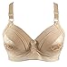 Produktbild dahuo Damen Push-Up-BH, volle Abdeckung, Übergröße, bequem, ohne Kabel Gr. 80C, 1