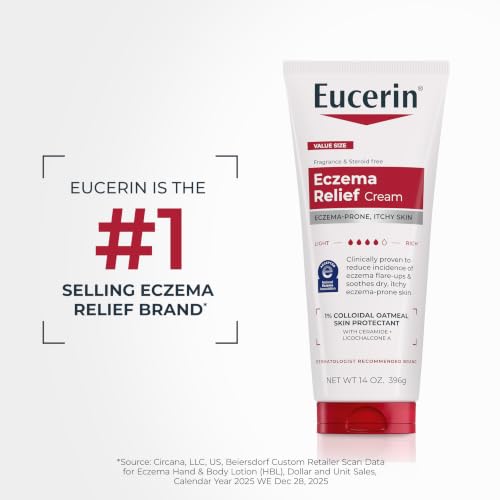 Eucerin Eczema Relief Cream and Body Wash, 13.5 FL OZ - image 3