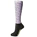 Over The Calf Peddies Ladies Orchid Leopard