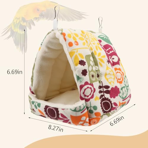 Cachette pour oiseaux d'hiver : le cocon de couchage idéal pour vos perruches - 3