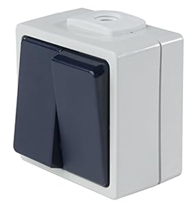 As - Schwabe 62451 Aufputz-Lichtschalter IP54