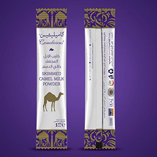 Camelicious Milk Powder Skimmed Powder Milk 5gm x 24