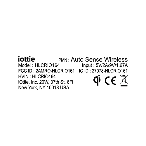 iOttie Auto Sense Qi Wireless Car Charger - Automatic Clamping Wireless Charging CD Slot & Air Vent Phone Mount Combo for Google Pixel, iPhone, Samsung Galaxy, Huawei, LG, and other Smartphones