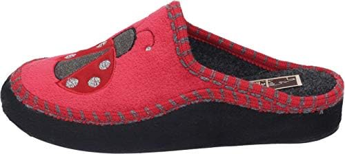 Manitu Women's House Shoes Slipper, Red, Women 2 | Image 1