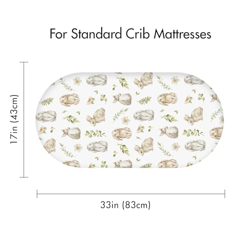 Image of Bassinet Sheets 2-Pack for Newborn Baby Boy and Girl Gender Neutral, Soft Breathable Elastic Sheets, Universal Fit Flexible for Rectangle Round Oval Hourglass Bassinet Mattress /Pad