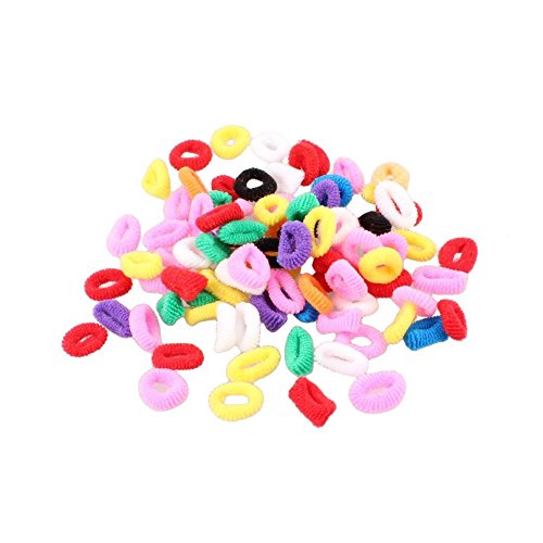 Beautiful Bead PC Elastic Hair Tie Ponytail Holder 92 para ni?a multicolor