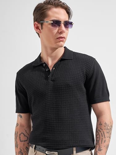 Image of Highlander Men's Polo Tshirt | Flat Knit | Regular Fit | Polo T-Shirt for Man