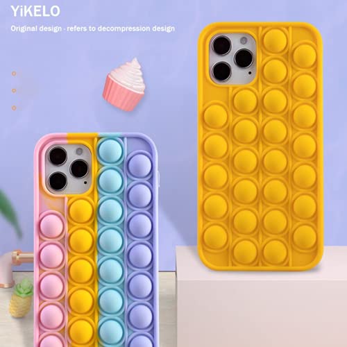 Capa Capinha Case iPhone 12 e 12 pro Pop It Fidget Toy Empurre - (C7COMPANY)