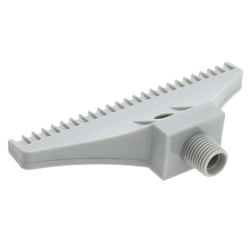 Colcolo 10x Filettatura Da 1/4", Ugello a Getto D'aria Piatto Grigio Da 110 Mm