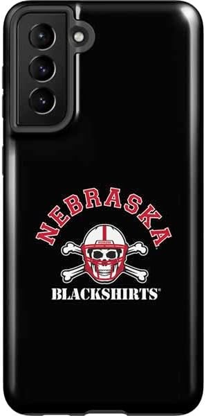 Skinit Pro Phone Case Compatible with Galaxy S21 Plus 5G - Officially Licensed University of Nebraska Red Huskers Design